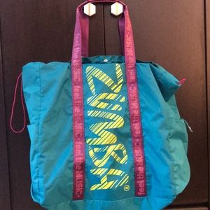 Zumba tote gym bag